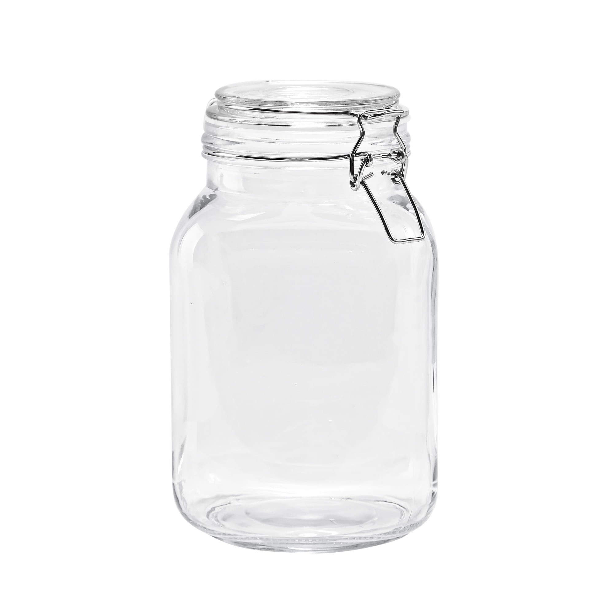 Food Storage Jars & Containers - 67 oz Glass Airtight Food Storage