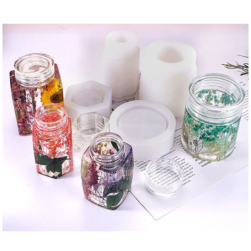 Food Storage Containers B&M - DIY Crystal Drop Mold Bottle Storage