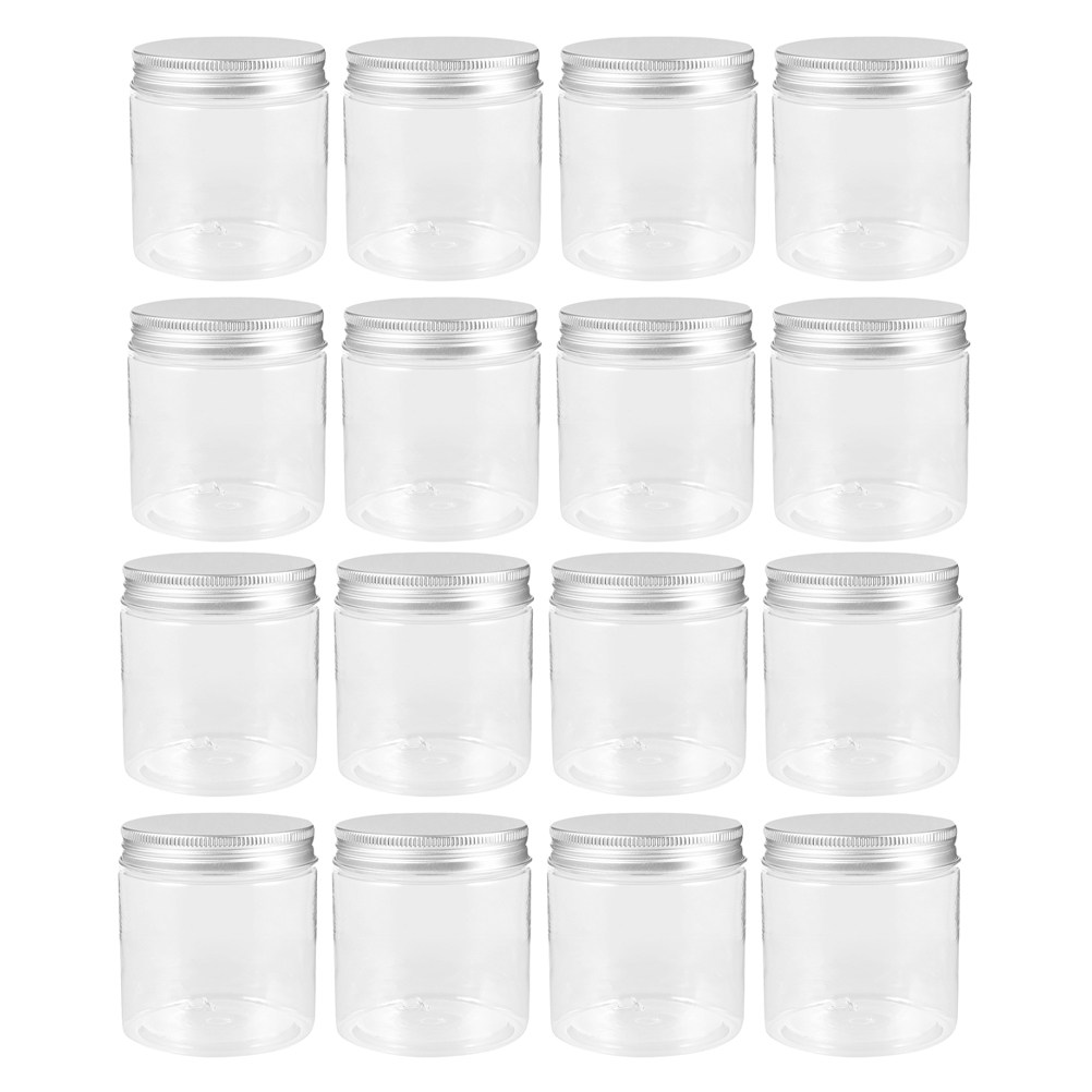 Food Storage Jars & Containers - 20Pcs Transparent Pet Jars with Sealing