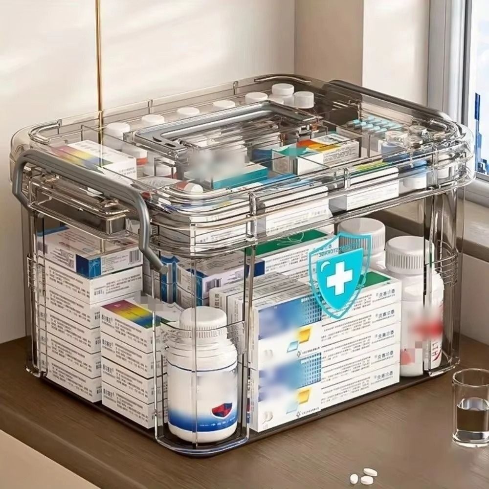 Portable Double Layers Medicin - Food Storage Emergency 评论和价格