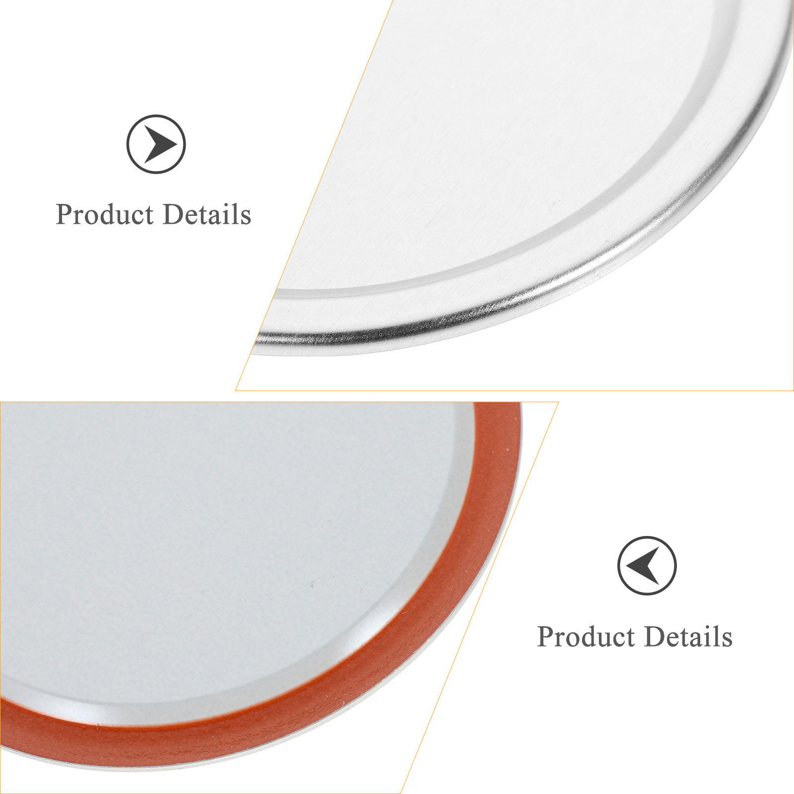 20Pcs Metal Jar Lids Airtight  - Food Storage Jars & Containers 评论和价格