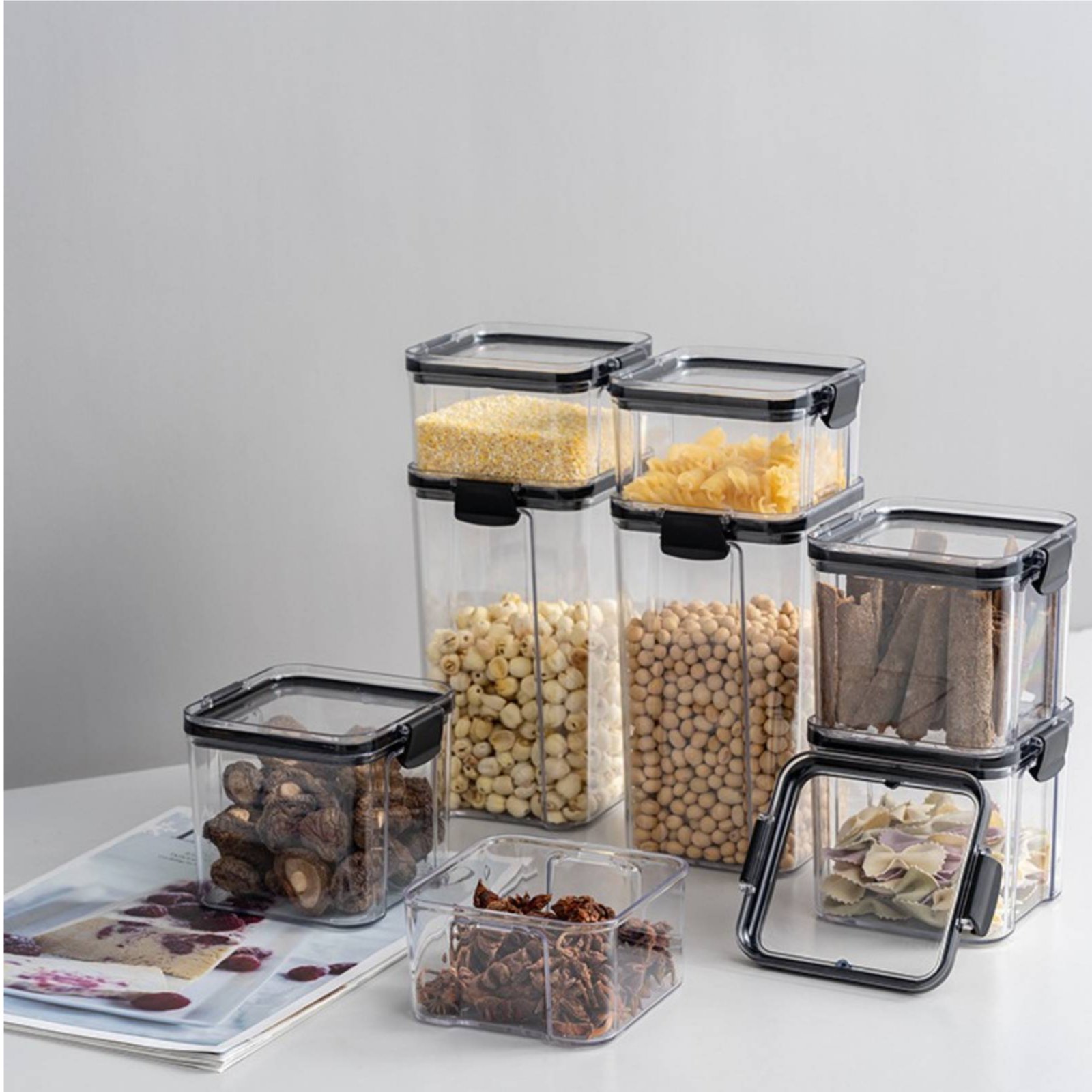 Airtight Food Storage Containe - Food Storage Jars & Containers 评论和价格
