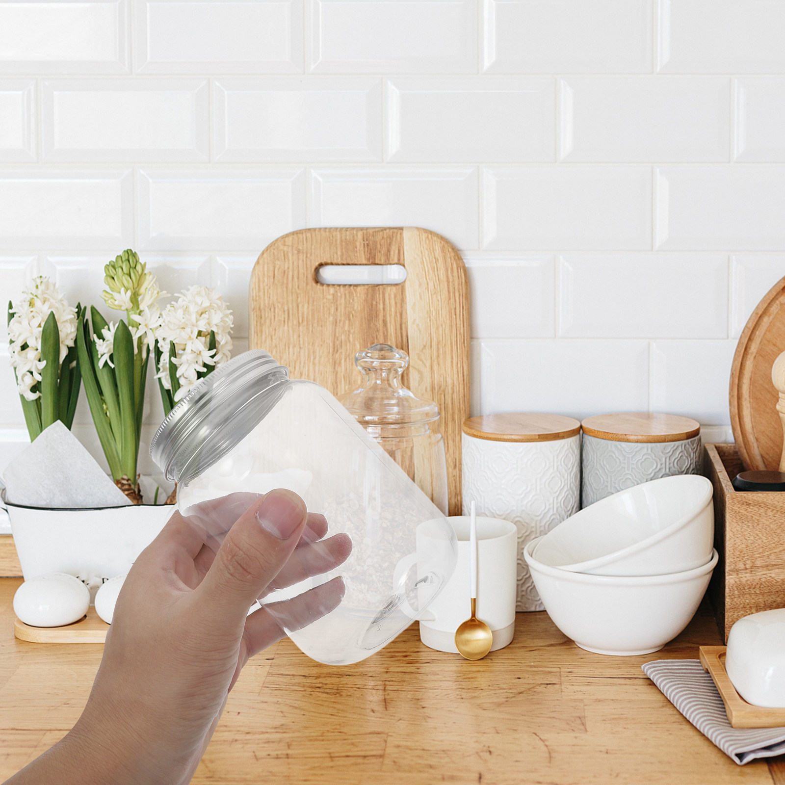 Airtight Food Storage Jars wit - Food Storage Jars & Containers 评论和价格