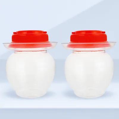 2Pcs Pickle Jar Household Plas - Food Storage Jars & Containers 评论和价格