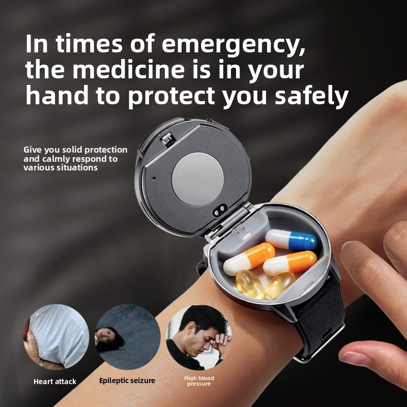 Smart Pill Reminder Watch 2 in - Food Storage Emergency 评论和价格