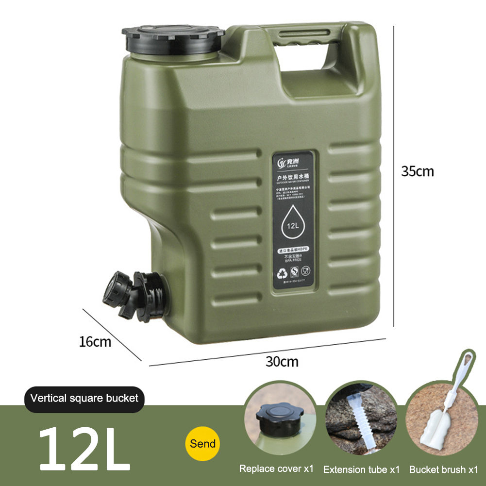 3.2 Gallon/12L Water Jug Porta - Food Storage Emergency 评论和价格