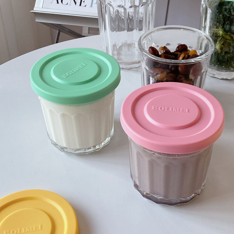 Color Cover Glass Sealed Tank  - Food Storage Quart 评论和价格