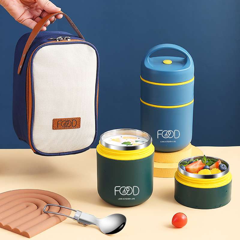 Double Layers Stainless Steel  - Food Storage Thermos 评论和价格