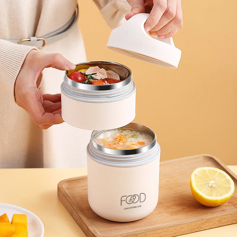 Double Layers Stainless Steel  - Food Storage Thermos 评论和价格