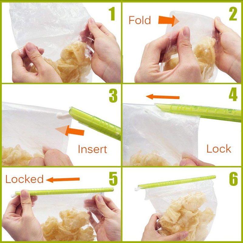 Bag Clip Food Snack Bag Sealin - Food Storage Zip Lock Bags 评论和价格