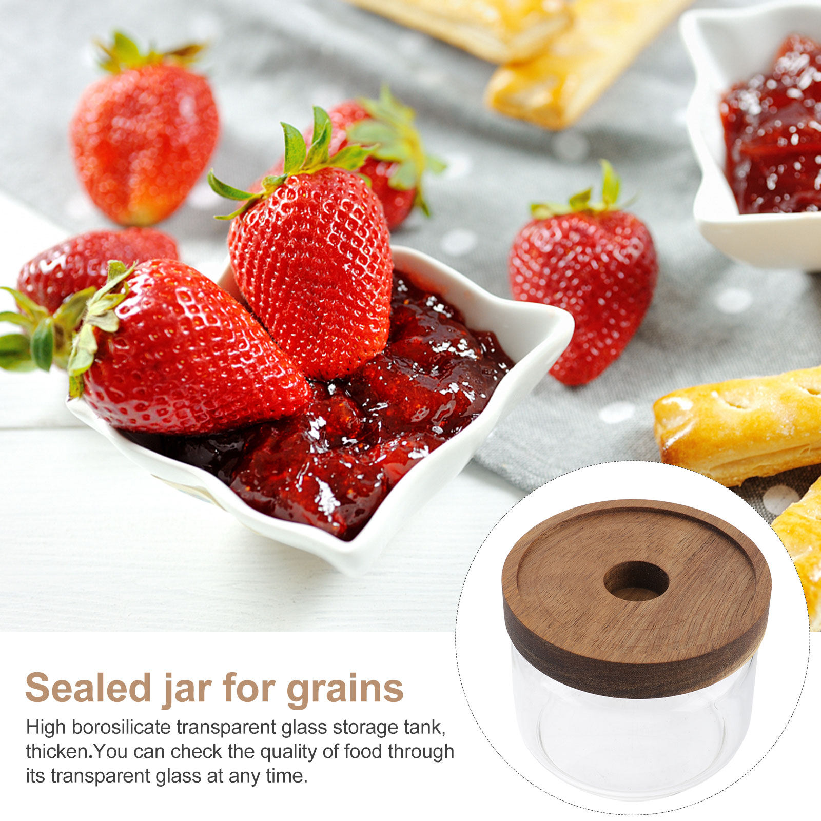 Glass Sealed Food Storage Jars - Food Storage Jars & Containers 评论和价格