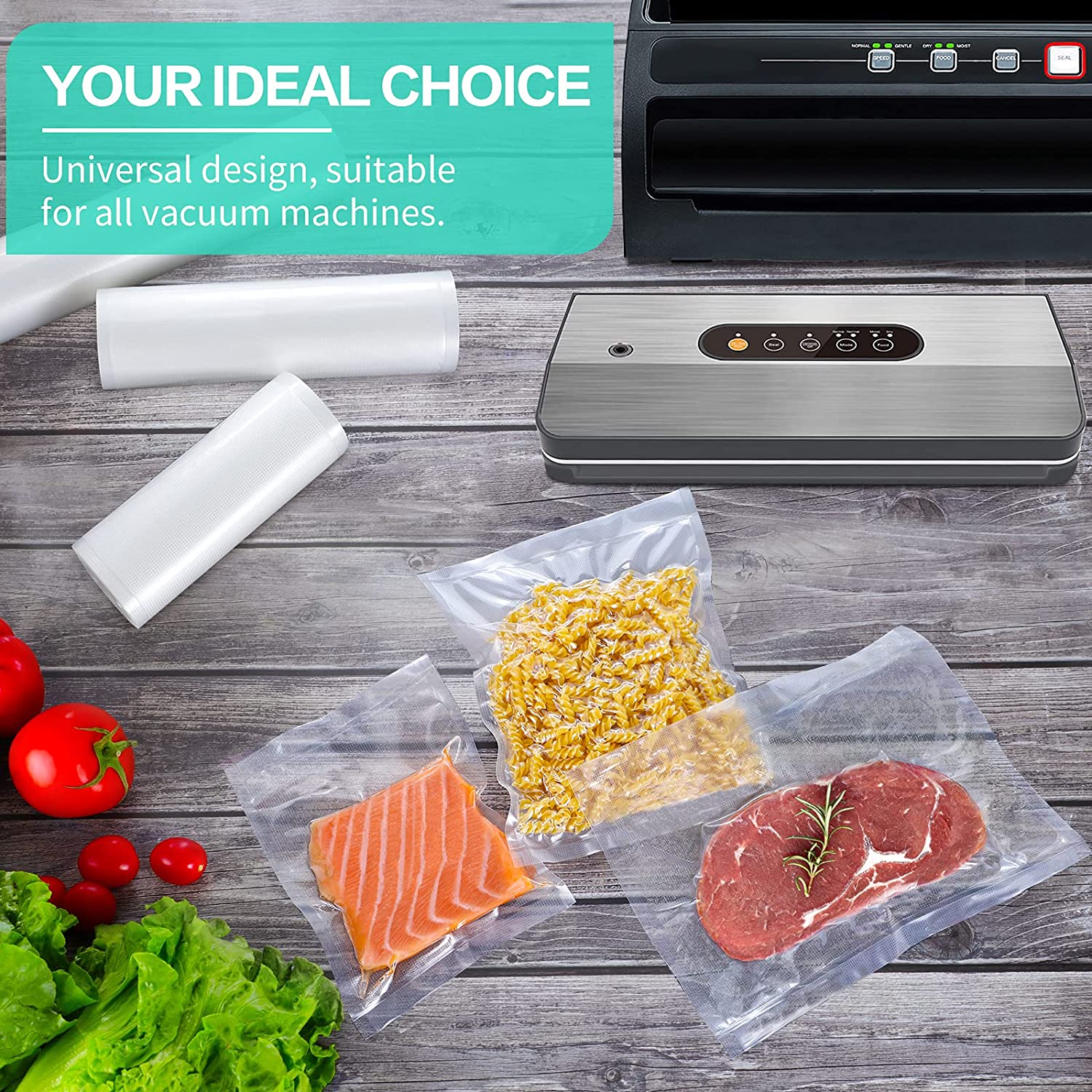 Kitchen Bags For Vacuum Food V - Food Storage Vacuum 评论和价格