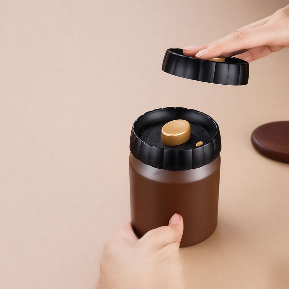 Vacuum Sealed Coffee Bean Stor - Food Storage Jars & Containers 评论和价格