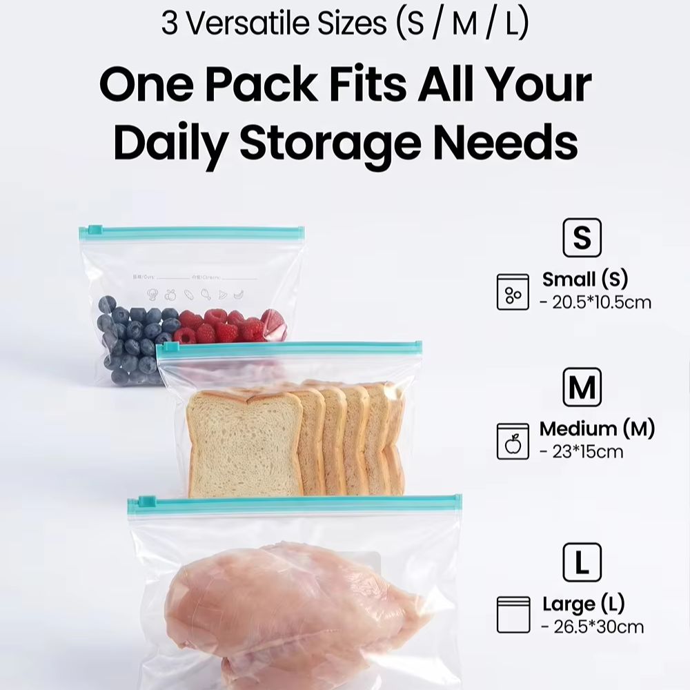 Zip Lock Food Storage Bags Thi - Food Storage Zip Lock Bags 评论和价格