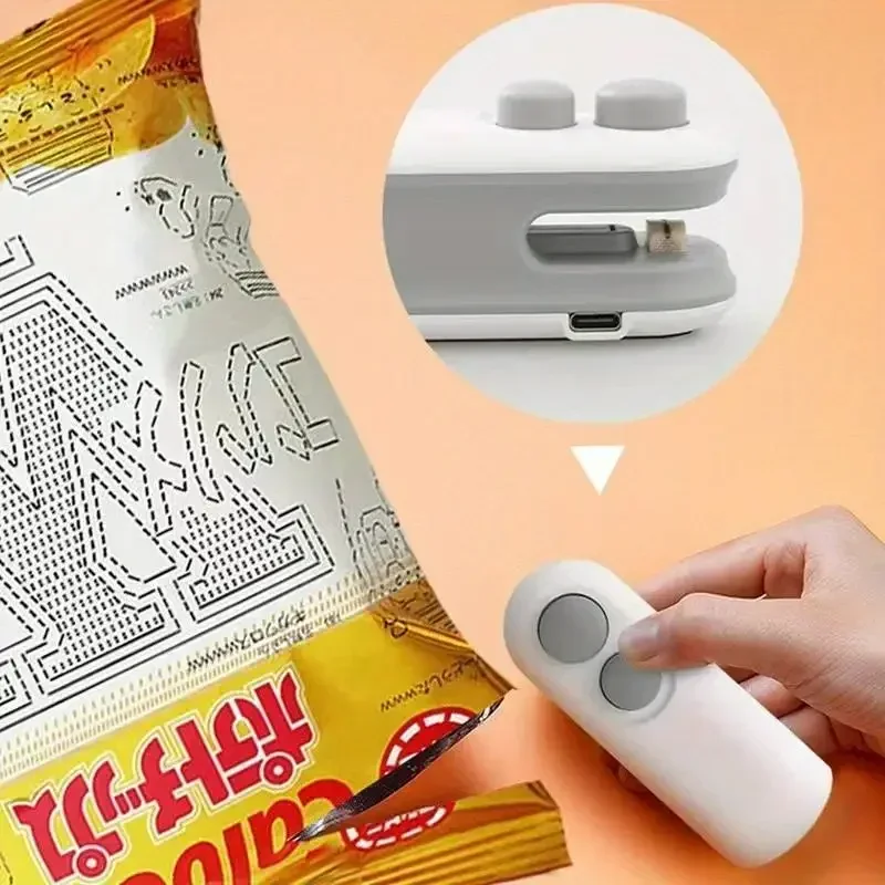 Mini Sealer 2 in 1 Sealing Cut - Food Storage Vacuum Sealer Machine 评论和价格