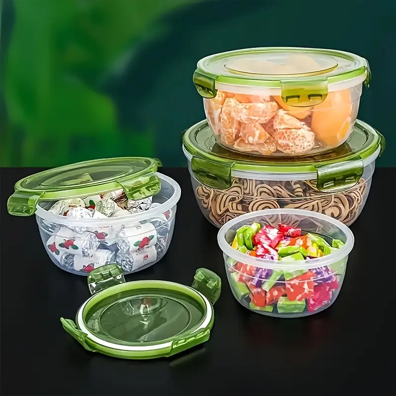 4 Plastic Food Storage Contain - Food Storage Plastic Boxes 评论和价格