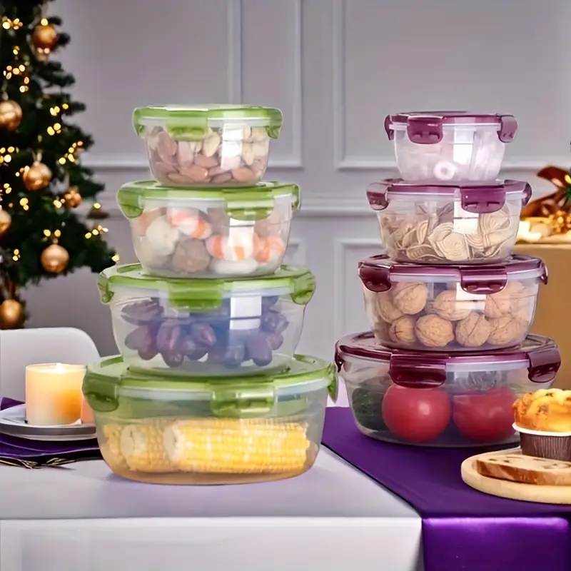 4 Plastic Food Storage Contain - Food Storage Plastic Boxes 评论和价格