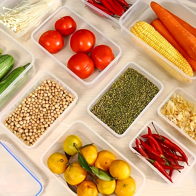8Pcs Set Includes 4 Containers - Food Storage Quart 评论和价格