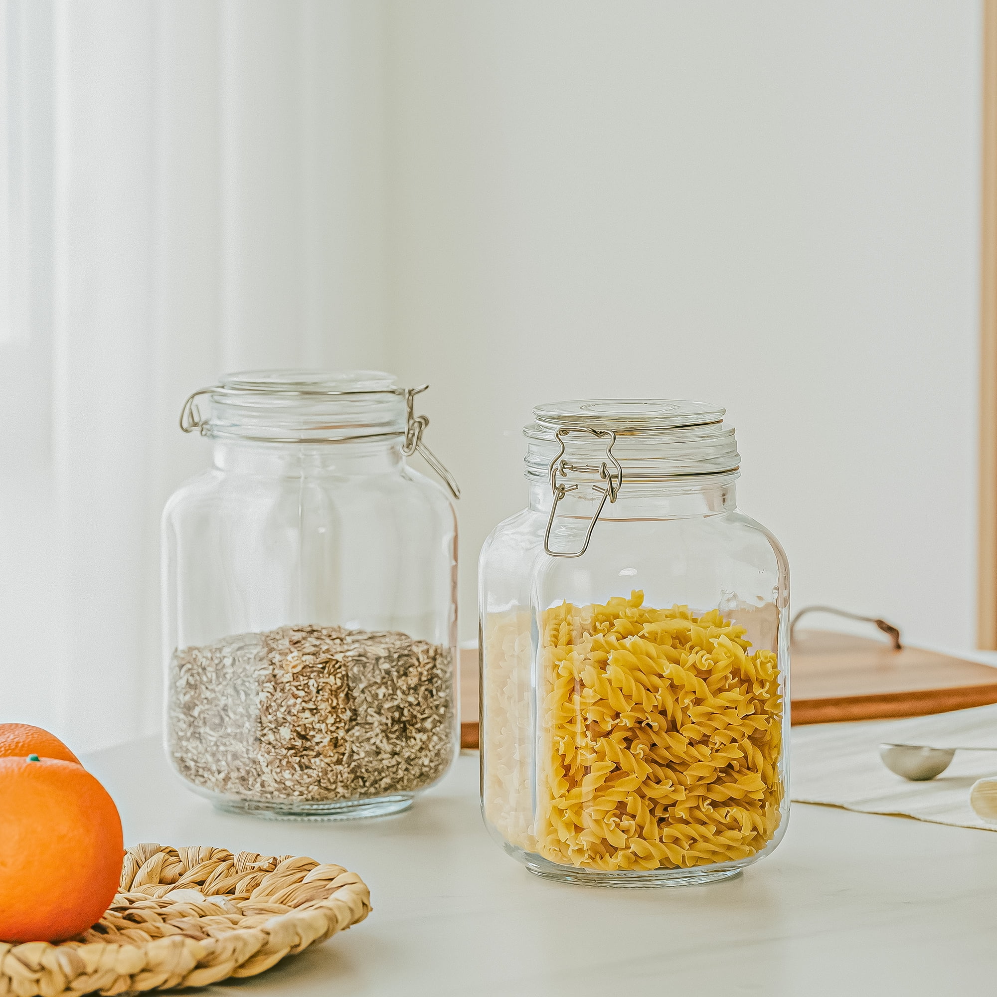 67 oz Glass Airtight Food Stor - Food Storage Jars & Containers 评论和价格