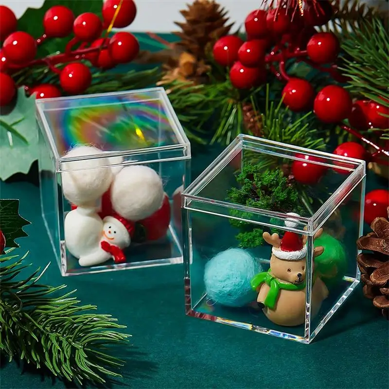 12 PCS Transparent Acrylic Box - Food Storage Quart 评论和价格
