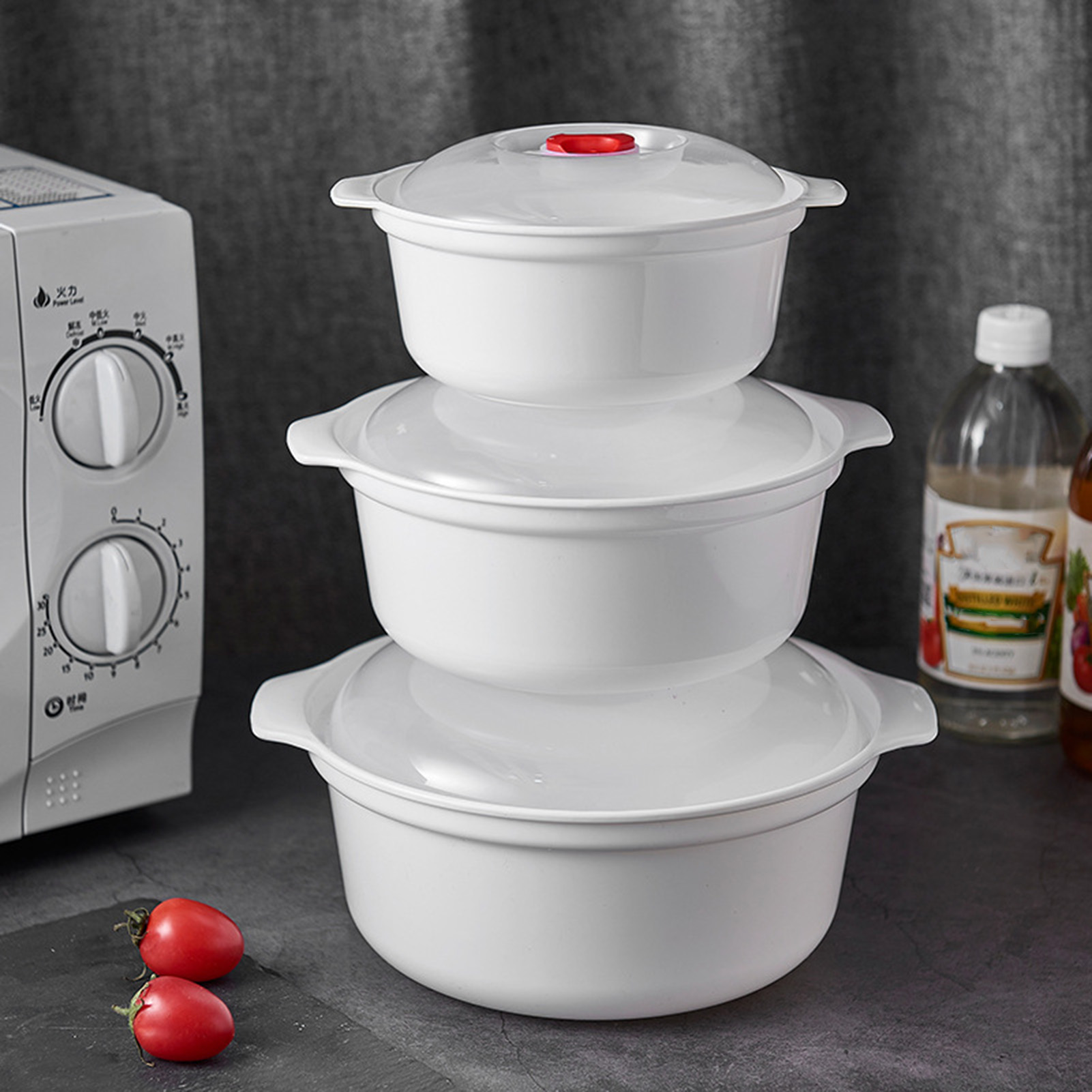 Professional Lunch Box Round F - Food Storage Plastic Boxes 评论和价格