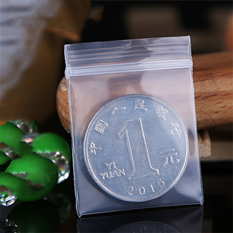 100Pieces Transparent Mini Sma - Food Storage Zip Lock Bags 评论和价格