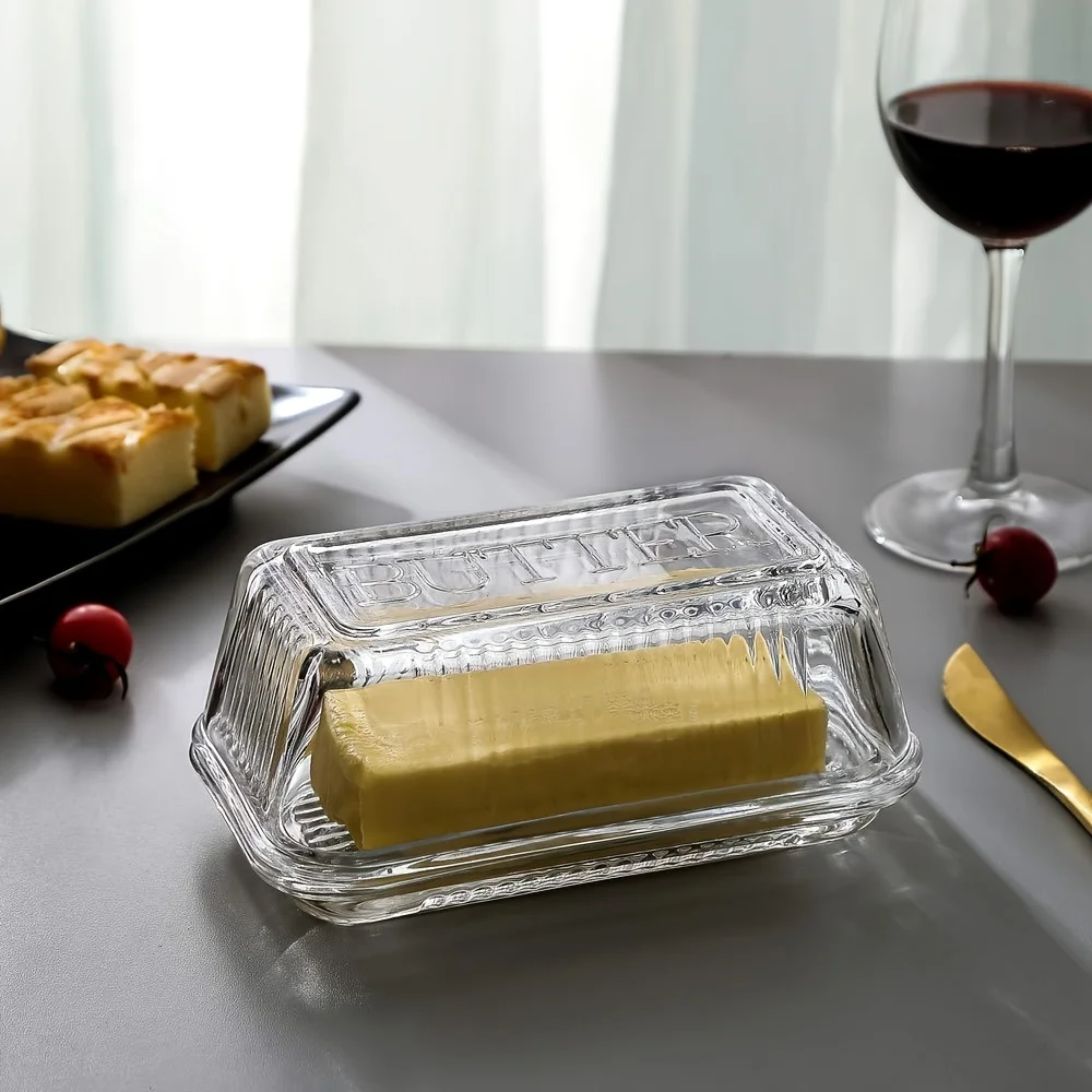 Creative Clear Butter Dish Wit - Food Storage Containers B&M 评论和价格