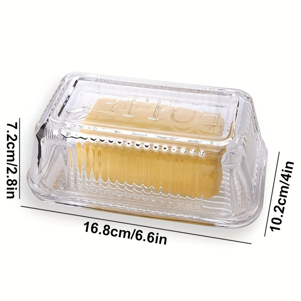 Creative Clear Butter Dish Wit - Food Storage Containers B&M 评论和价格