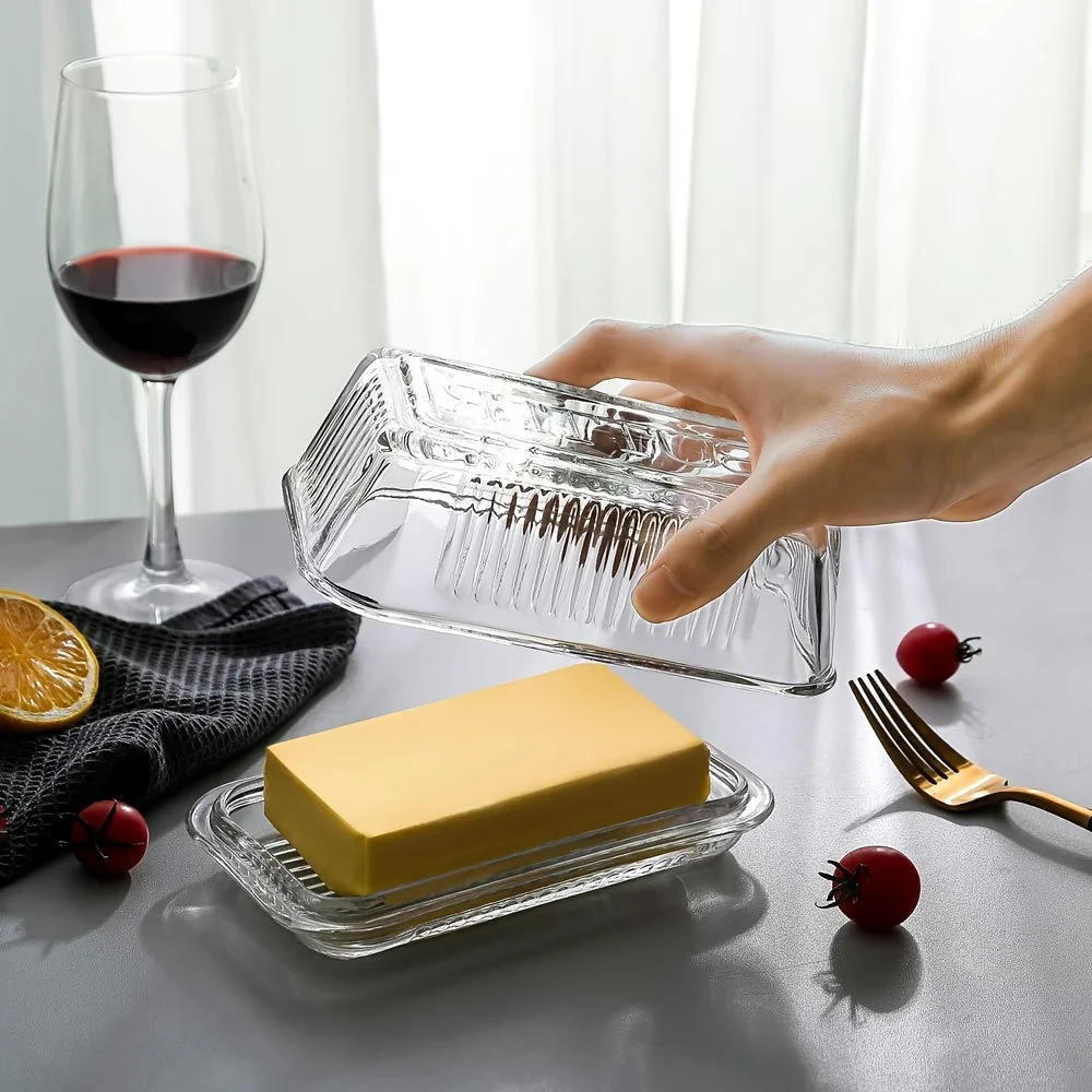 Creative Clear Butter Dish Wit - Food Storage Containers B&M 评论和价格