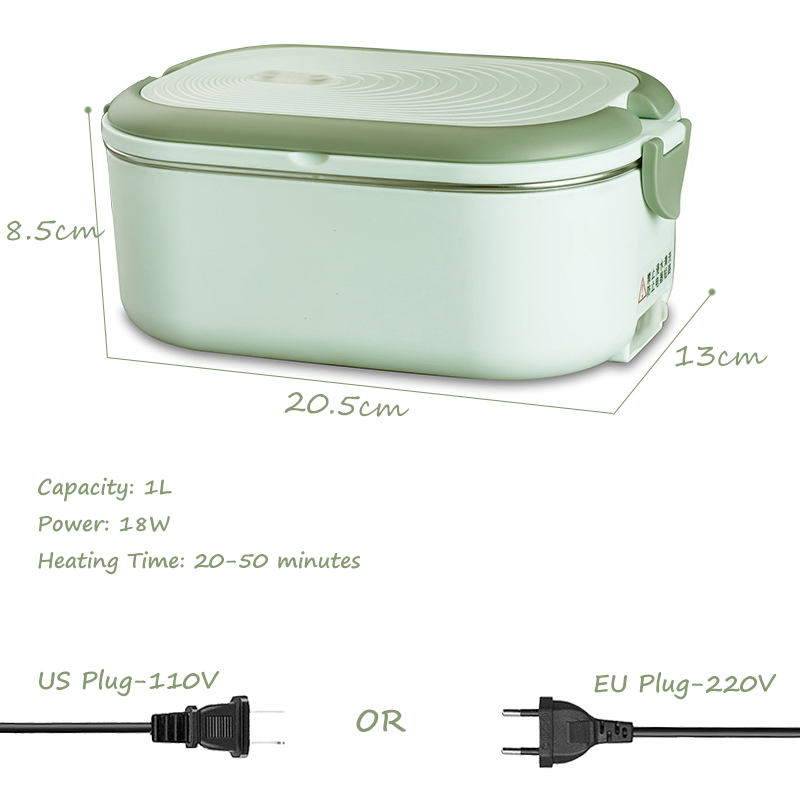 220V 110V Electric Lunch Box S - Food Storage Thermos 评论和价格