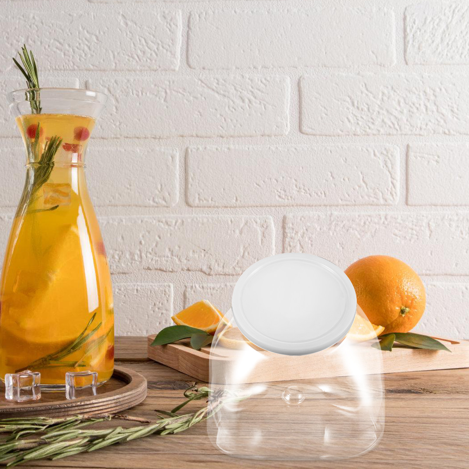 Wide Mouth Transparent Plastic - Food Storage Jars & Containers 评论和价格