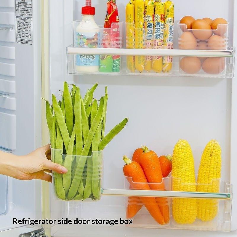 New！4Pcs Kitchen Organization  - Food Storage Plastic Boxes 评论和价格