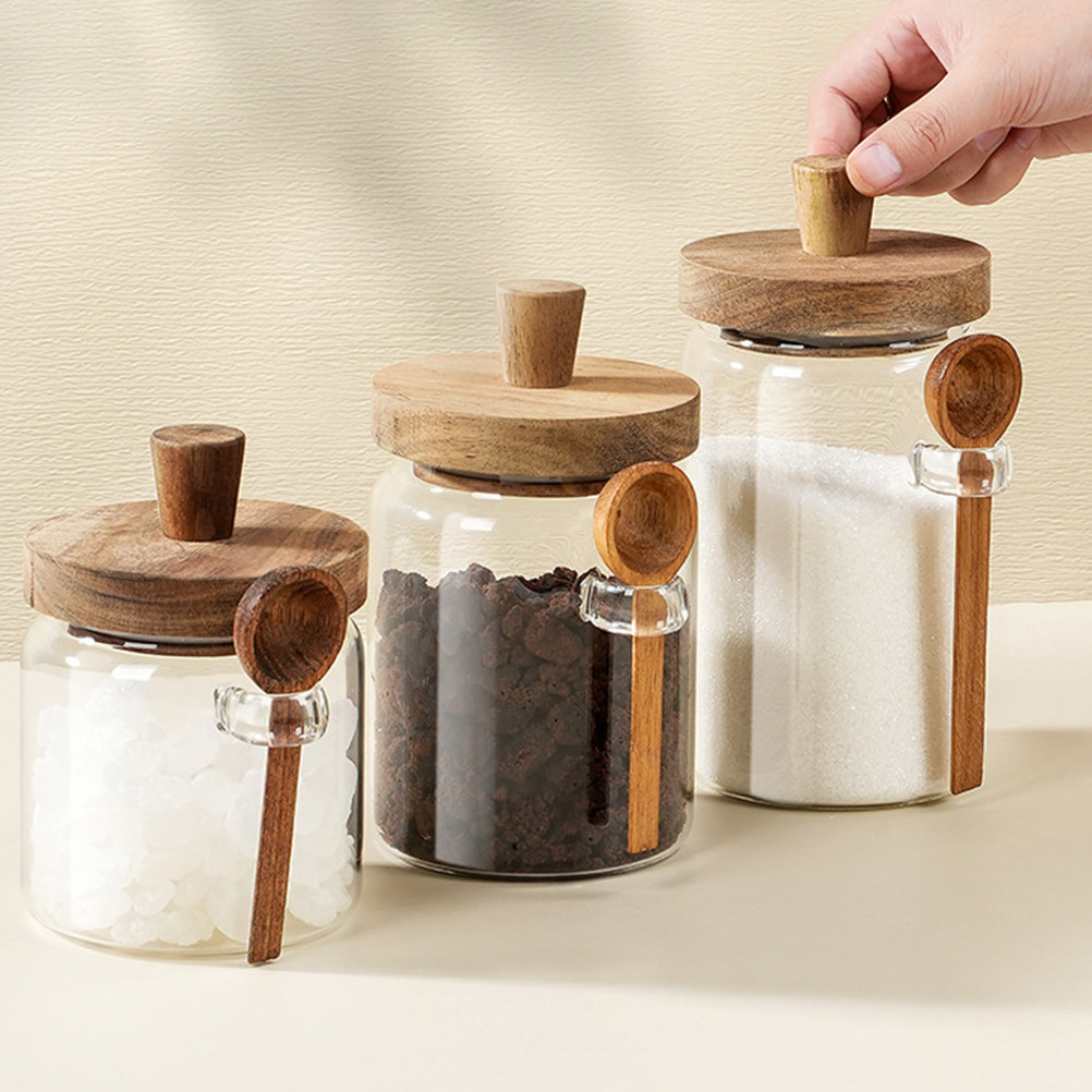 Transparent Glass Food Storage - Food Storage Jars & Containers 评论和价格