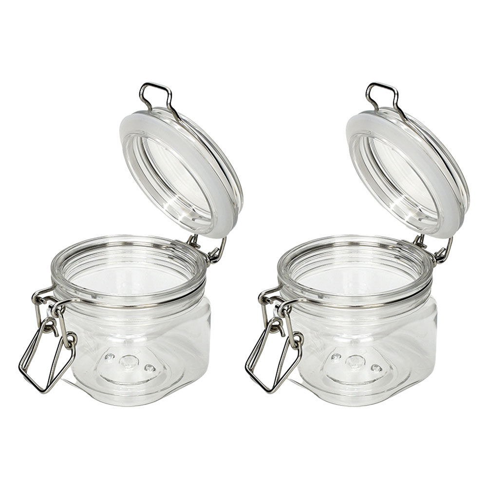 2Pcs Sealed Storage Jars Trans - Food Storage Jars & Containers 评论和价格
