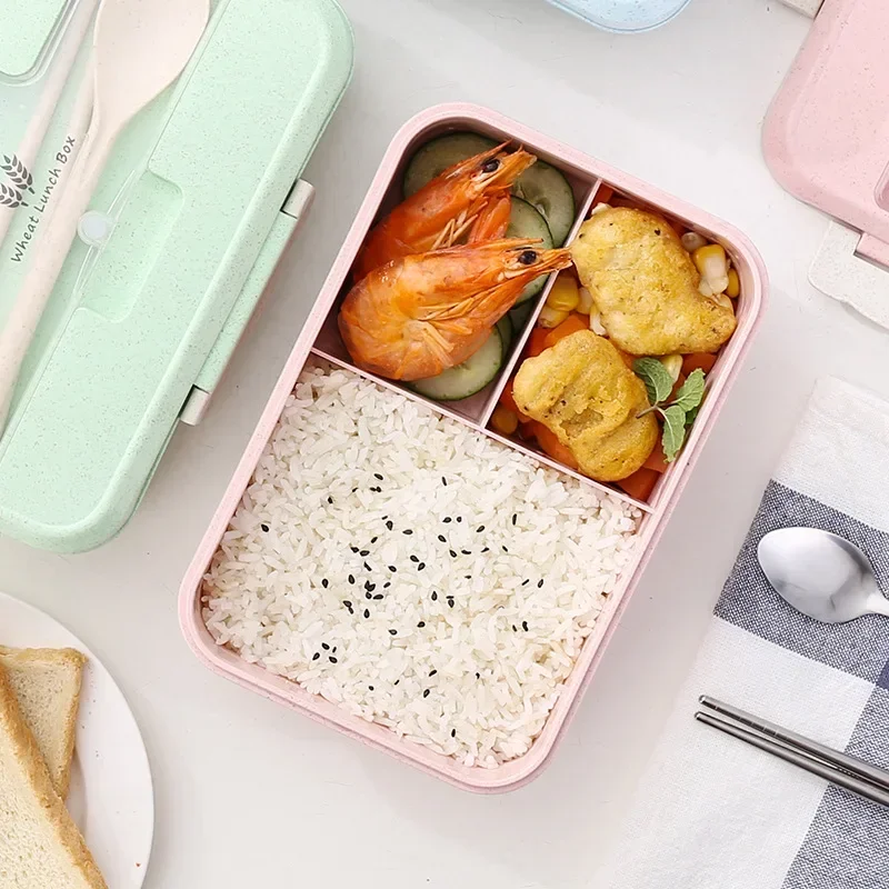 Microwave Lunch Box Wheat Stra - Food Storage Containers B&M 评论和价格