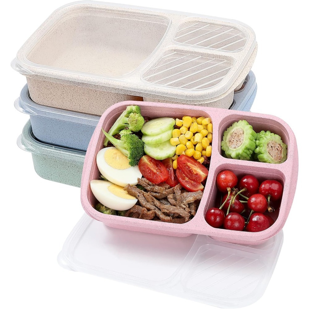 1 Bento Box Lunch Box for Kids - Food Storage Containers B&M 评论和价格