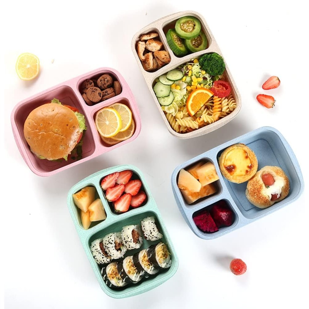 1 Bento Box Lunch Box for Kids - Food Storage Containers B&M 评论和价格