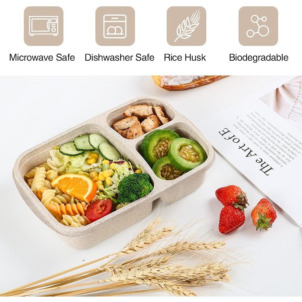1 Bento Box Lunch Box for Kids - Food Storage Containers B&M 评论和价格