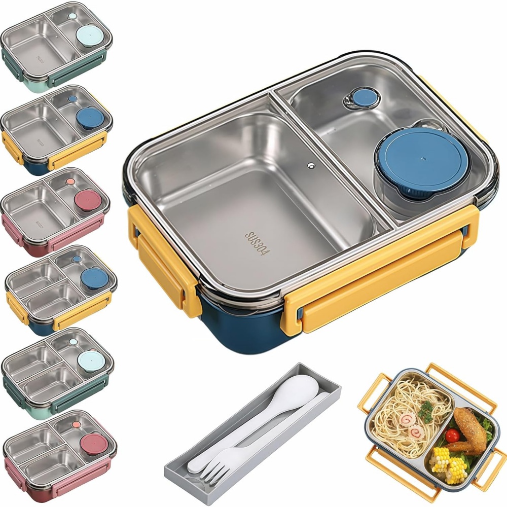 850ml Portable Lunch Boxes for - Food Storage Thermos 评论和价格