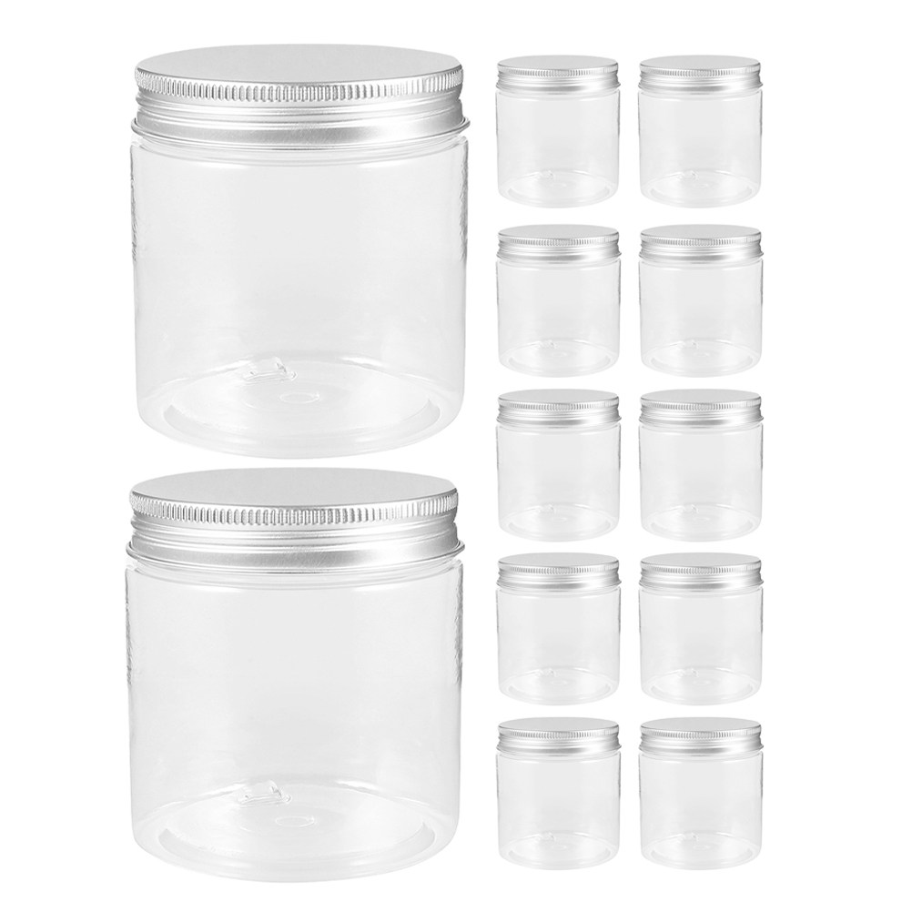 20Pcs Transparent Pet Jars wit - Food Storage Jars & Containers 评论和价格