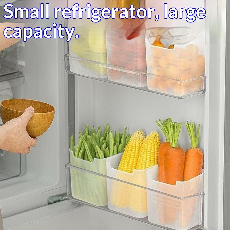 4Pcs Food Grade Refrigerator S - Food Storage Plastic Boxes 评论和价格