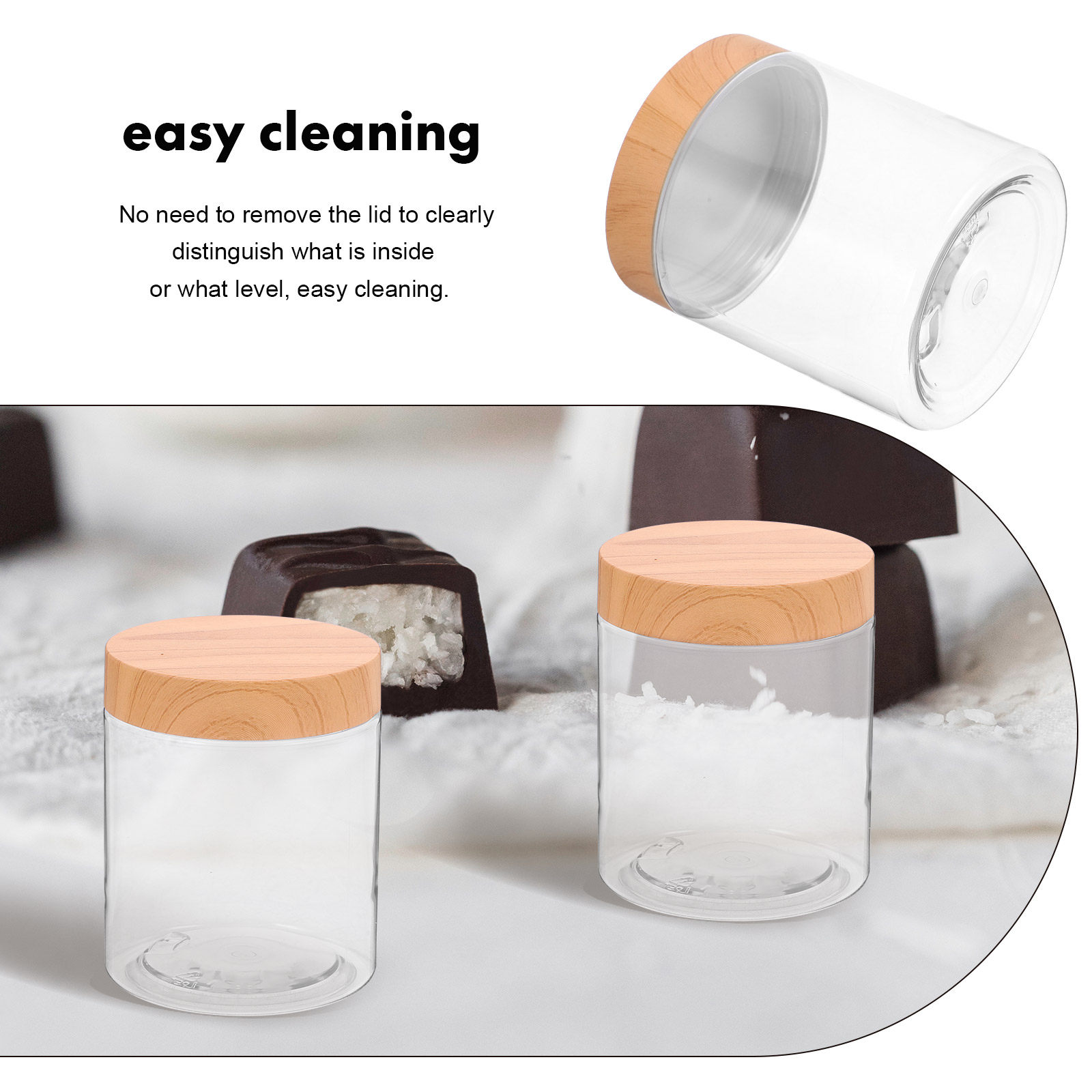 6Pcs Kitchen Storage Container - Food Storage Jars & Containers 评论和价格