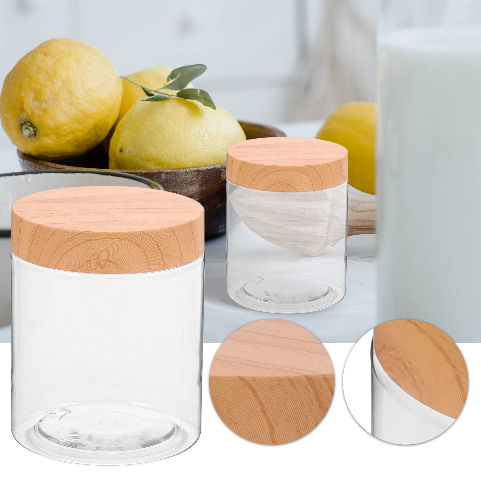 6Pcs Kitchen Storage Container - Food Storage Jars & Containers 评论和价格