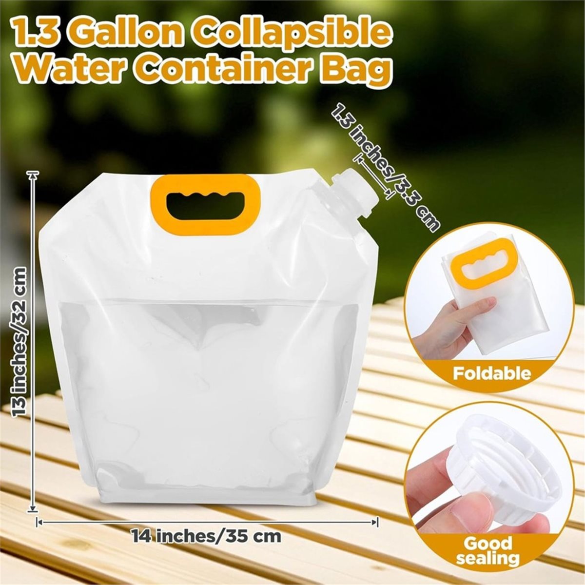 T22C 20 Pcs 1.3 Gallon Foldabl - Food Storage Emergency 评论和价格