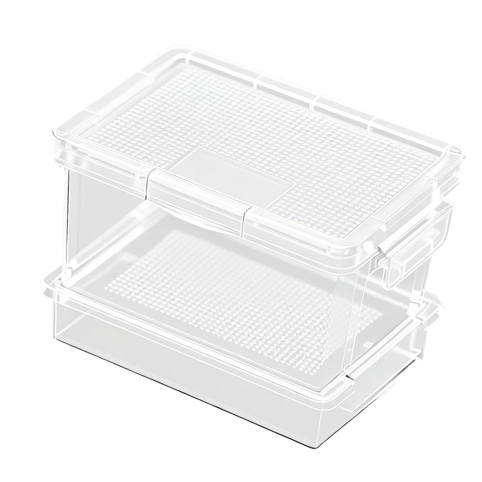 Plastic Turtle Feeder Reptile  - Food Storage Plastic Boxes 评论和价格