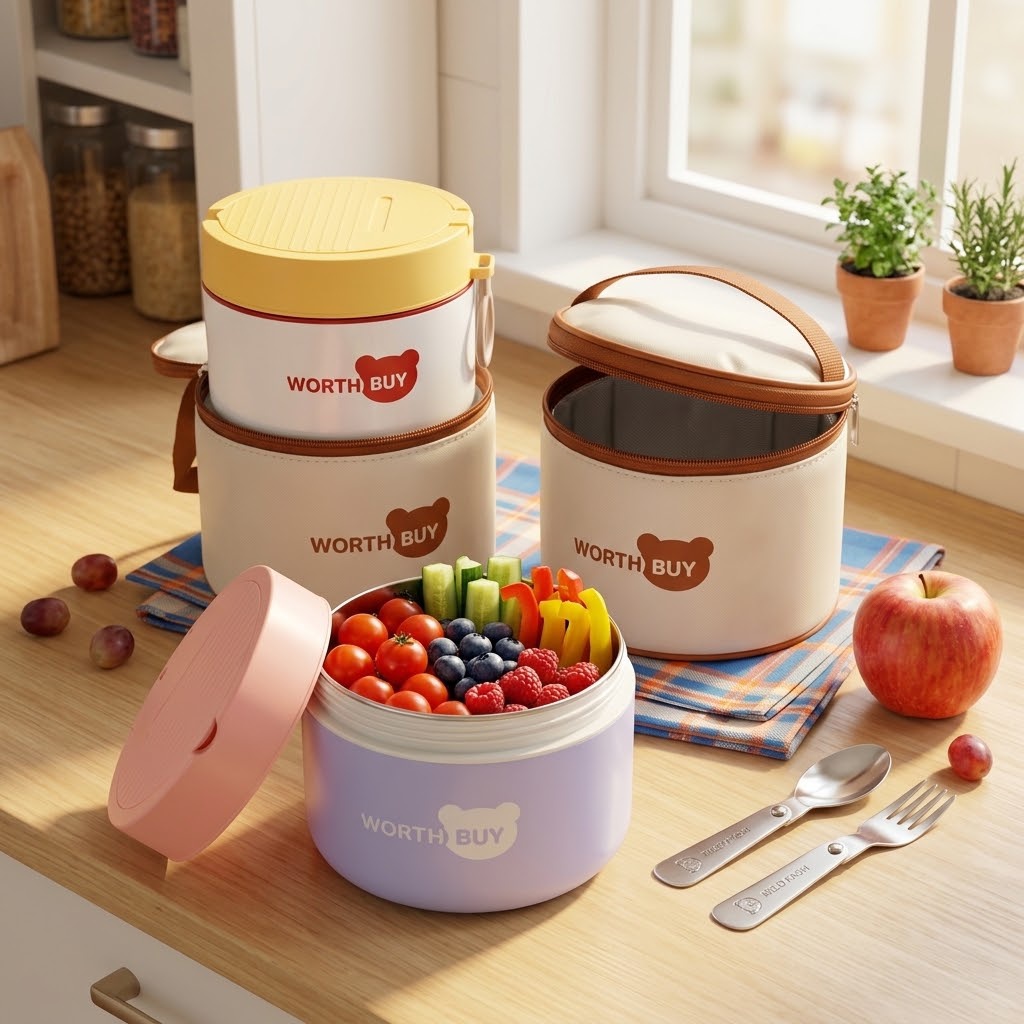304 Stainless Steel Thermal Lu - Food Storage Thermos 评论和价格