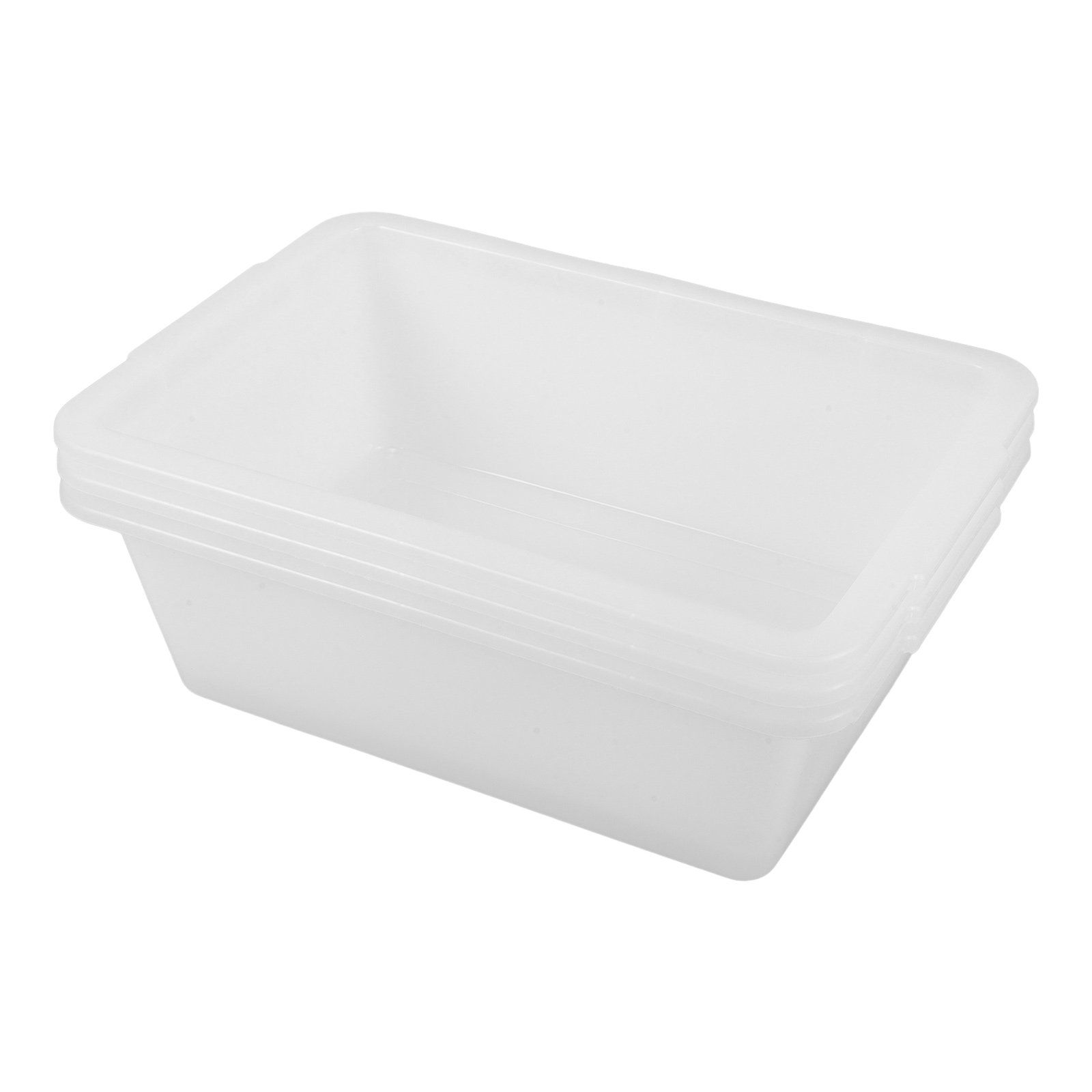 3Pcs Plastic Storage Bin Heavy - Food Storage Plastic Boxes 评论和价格