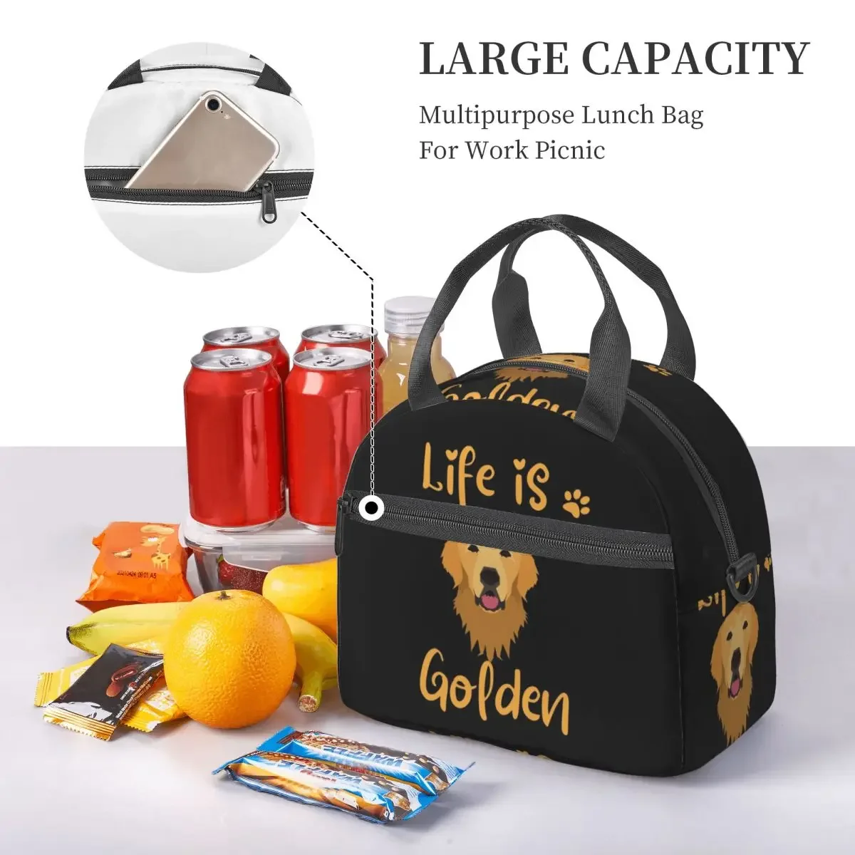 GOLDEN RETRIEVER Quote Insulat - Food Storage Quotes 评论和价格